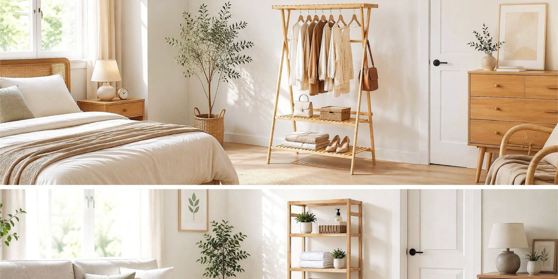 Vietnam Home supplies bamboo storage organizers, woven baskets, wooden hangers and home organization products for global wholesale buyers