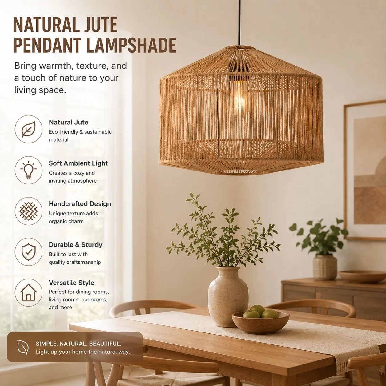 rustic light shade