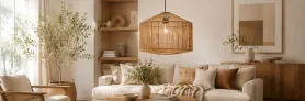 Bamboo Lampshade: Renewable Material for Eco-Lighting Market
