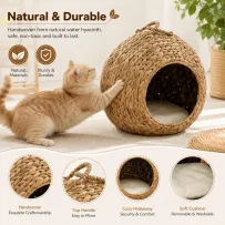 Natural Woven Cat Bed vs Sisal Rope: Scratch Behavior Analysis