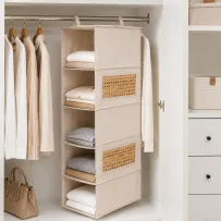 Small Closet Storage Ideas: How Vertical Hanging Organizers Maximize Space