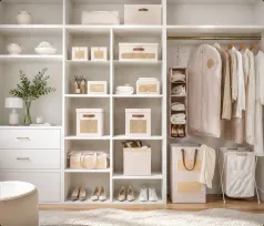 Beige Fabric Storage for Bedrooms: Why Neutral Colors Work Across Home Styles