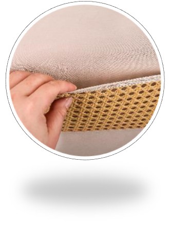 Beige Peach-skin Fabric Laundry Basket with 2 Pockets for Clips