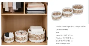 Paper Rope Baskets Picks: A Natural Storage Choice for Drier, Mold-Conscious Homes