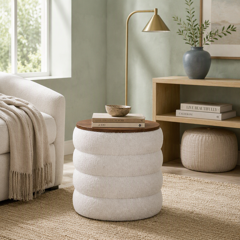 Ottoman Coffee Table Picks: Upholstered Ottomans and Ottoman Coffee Tables for Modern Living Rooms
