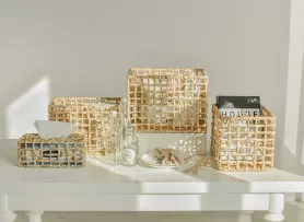 What Are Woven Storage Baskets Made Of? Comparing Rattan, Seagrass, Water Hyacinth & Bamboo