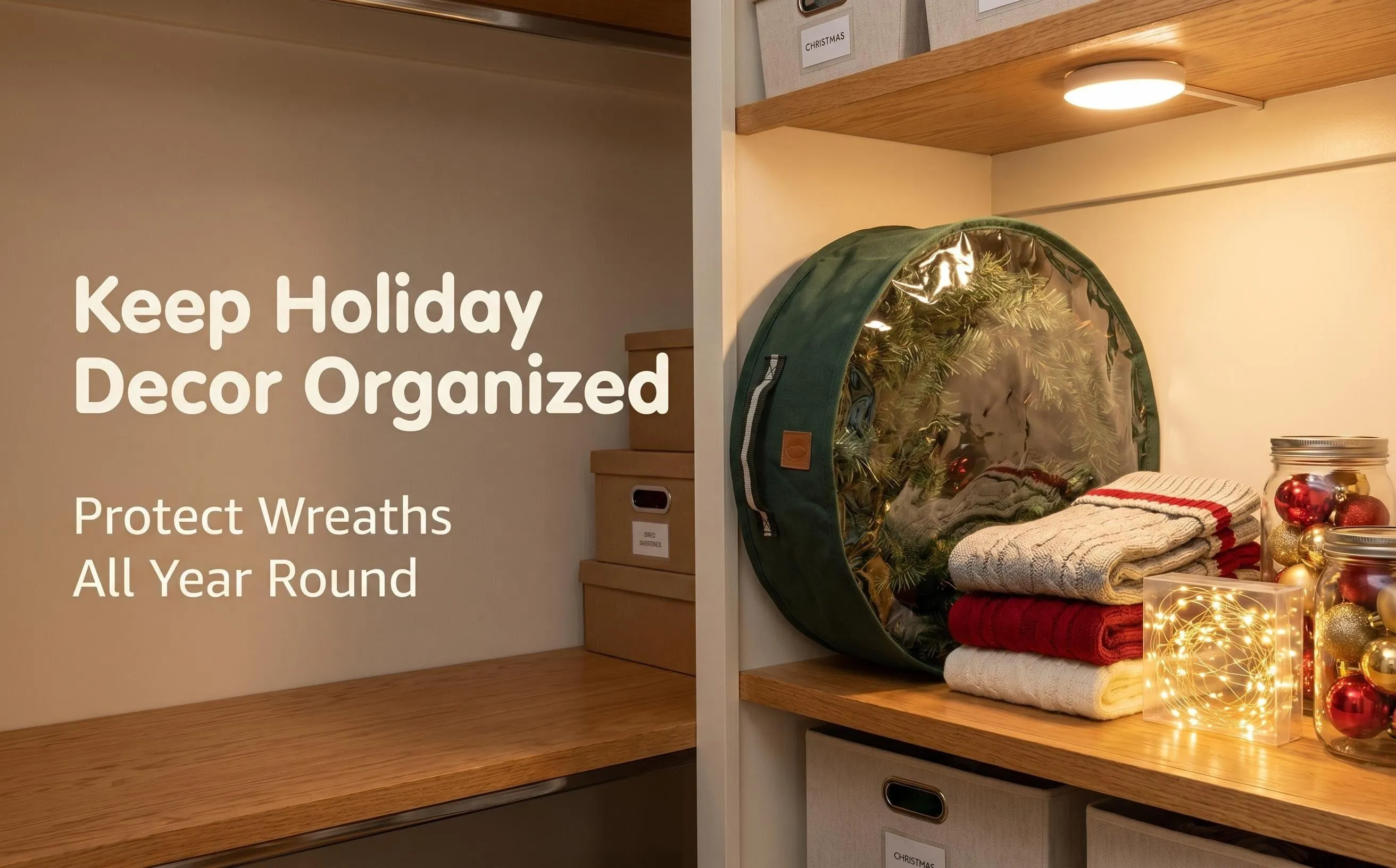 oem wreath storage bag