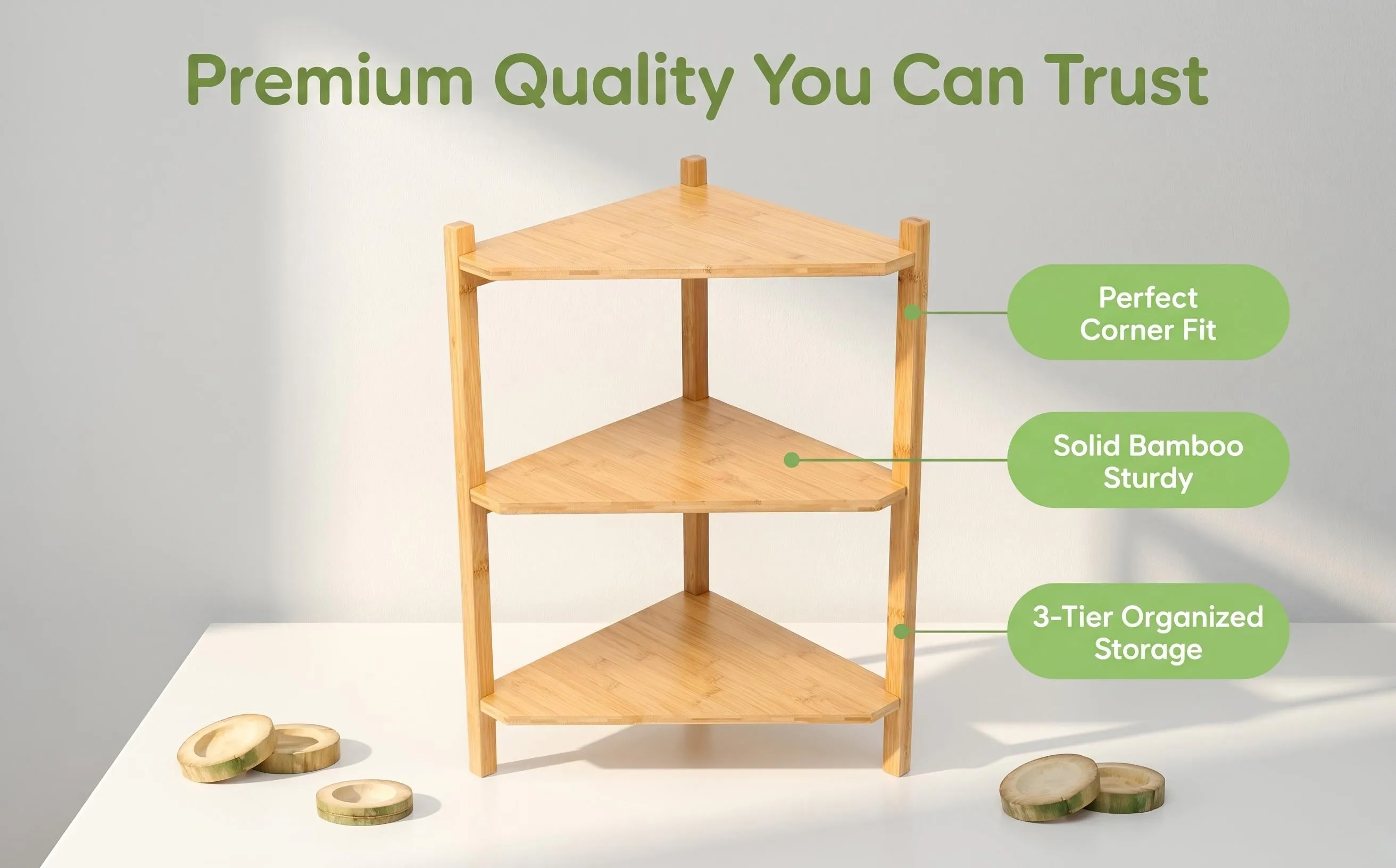 bamboo bathroom shelf