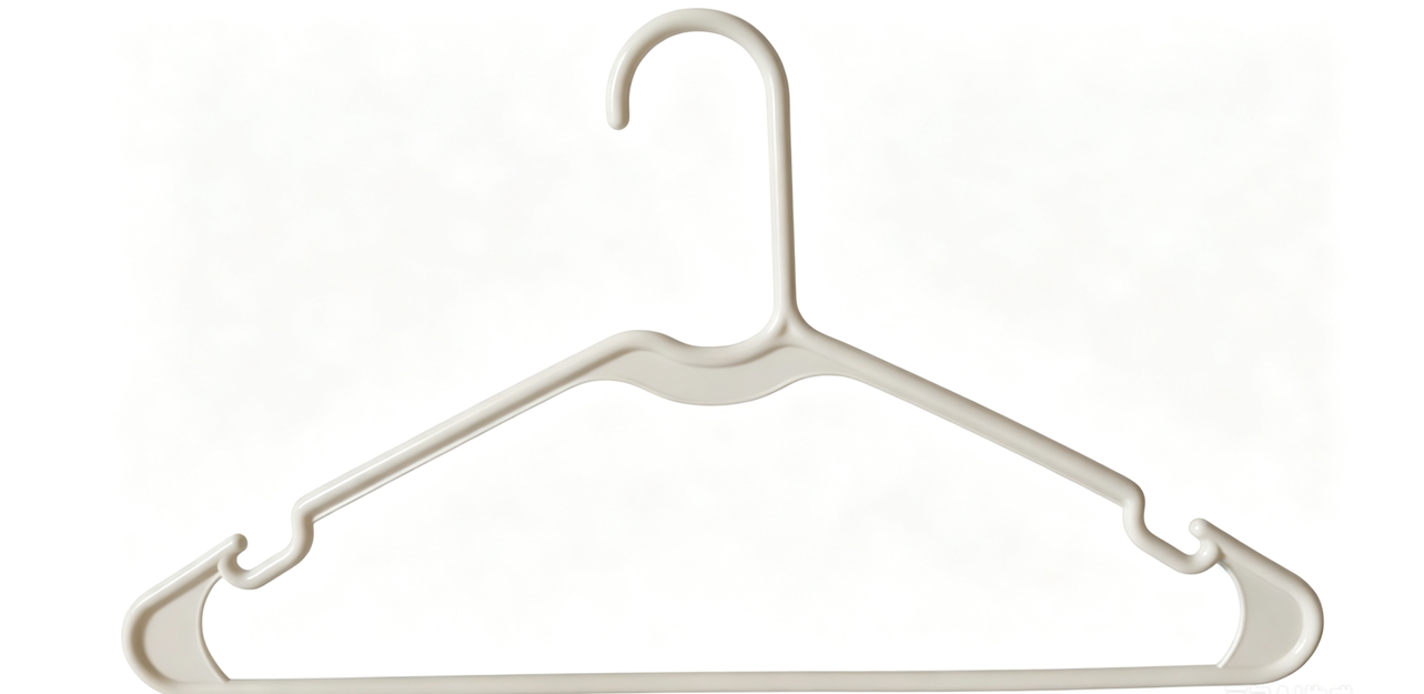 Ultra Slim Lightweight Plastic Clothes Hanger