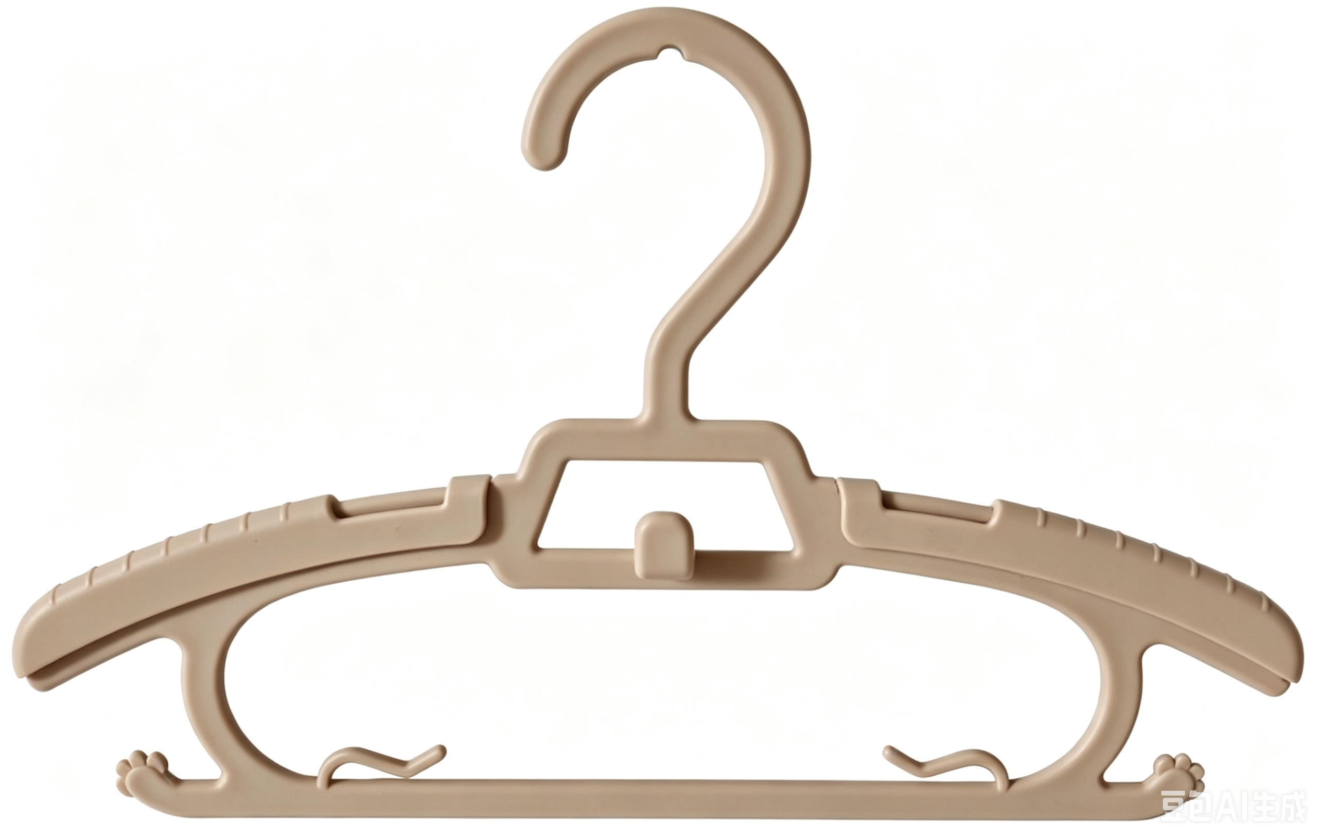 Cute Adjustable Kids Plastic Clothes Hanger