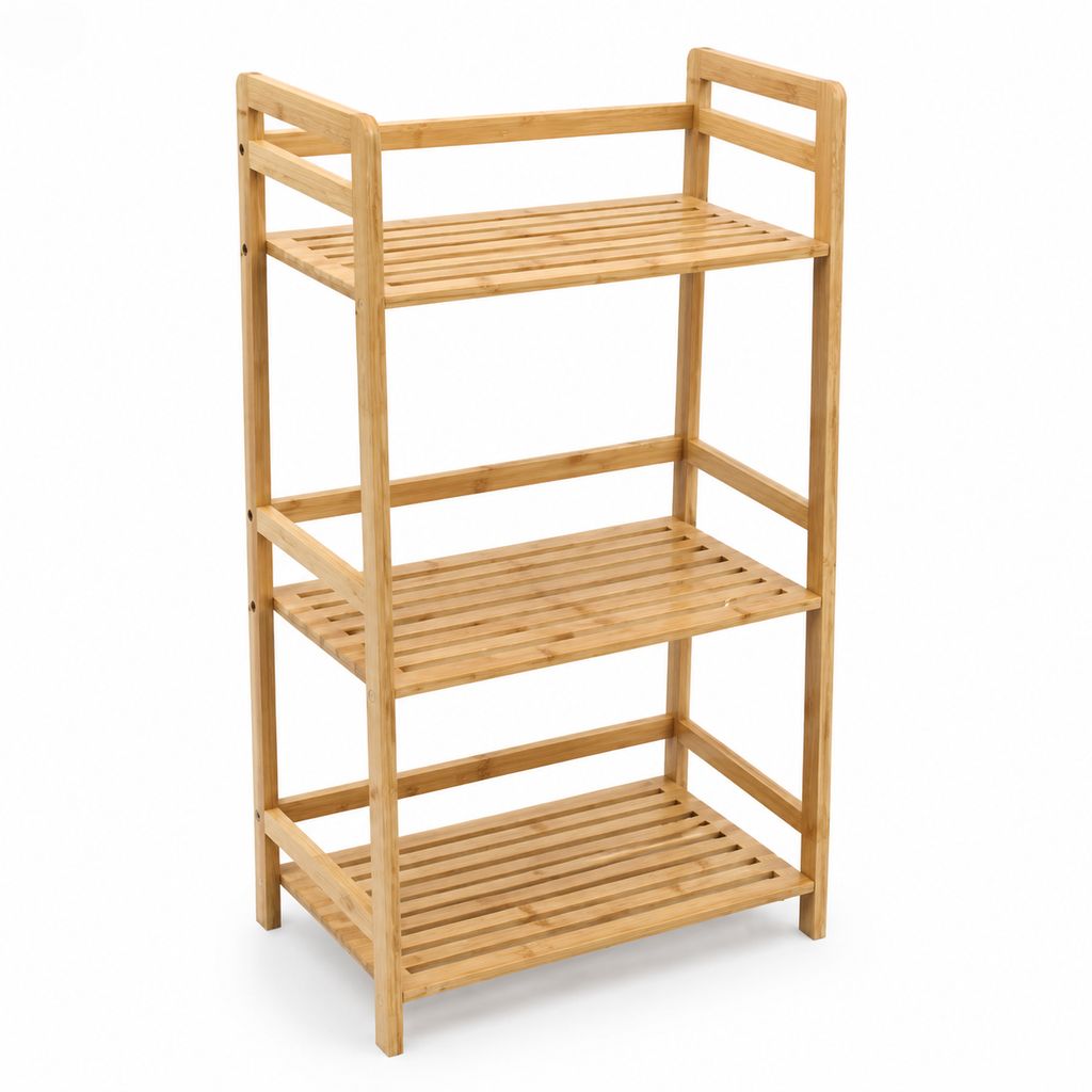3-Tier Bamboo Storage Rack