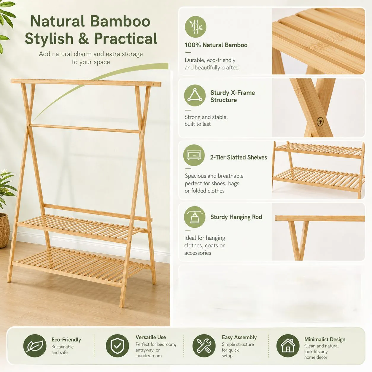 entryway clothes rack