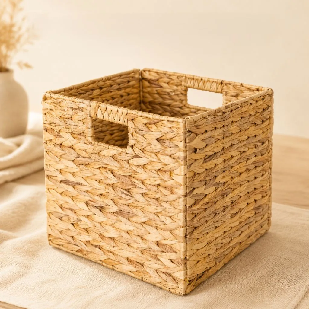 Foldable Woven Storage Basket