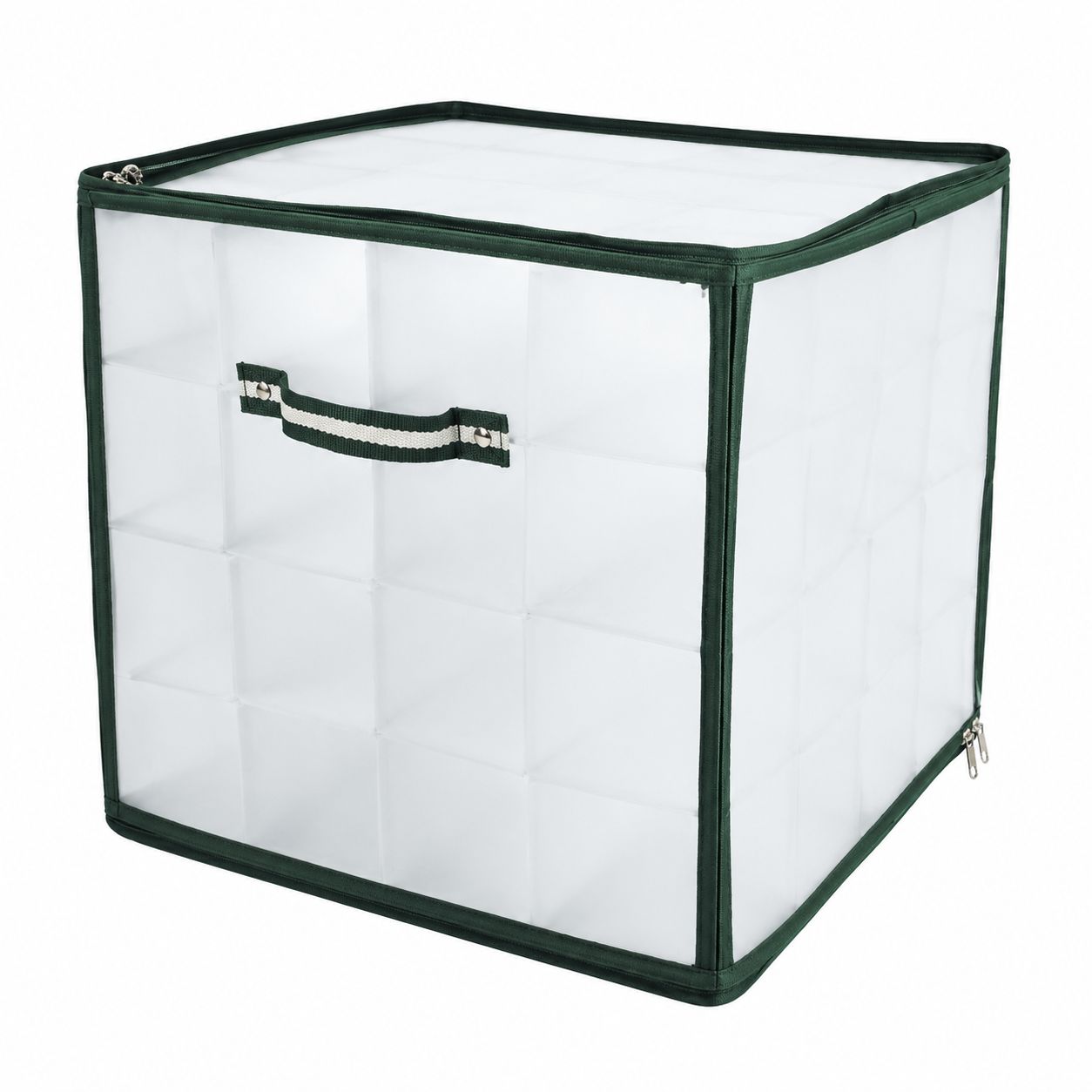 Clear Christmas Ornament Storage Box
