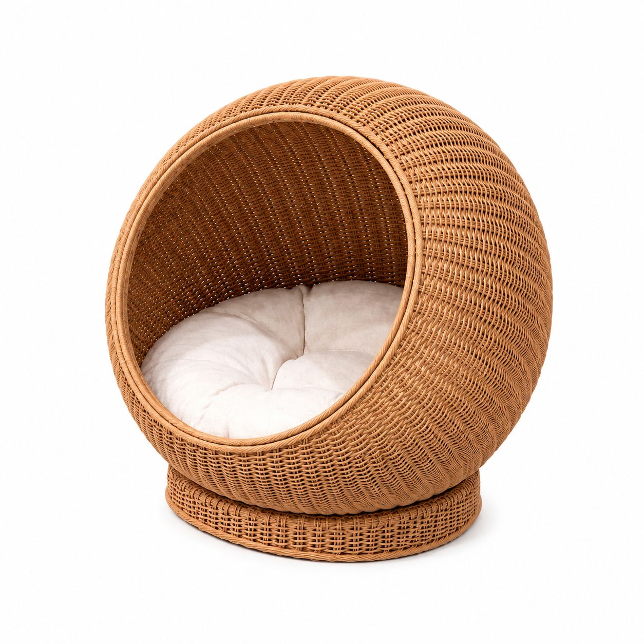 Rattan Round Pet Bed
