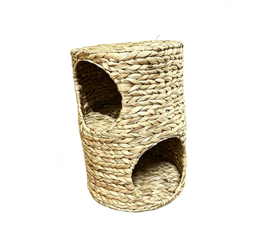 2-Level Natural Cat Hideaway Furniture