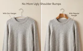 Lightweight Plastic Hangers vs Wooden Hangers Comparison