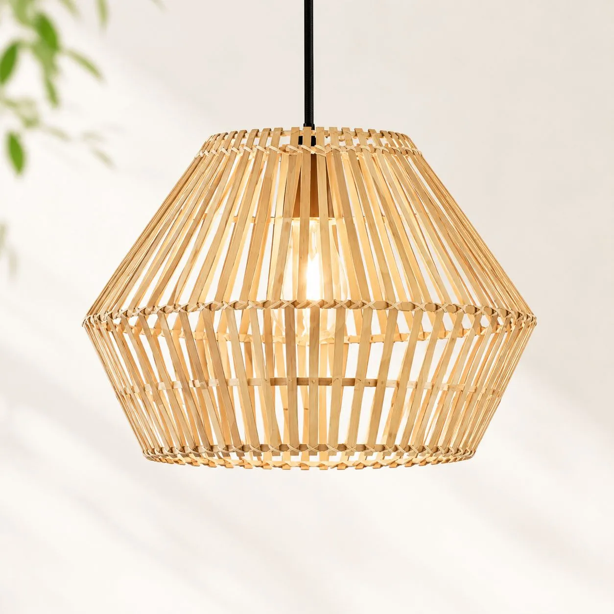 Bamboo Hand-Woven Lampshade